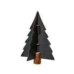 Juletræ på træfod sort 25 cm fra Lübec Living OOhh - Tinashjem 